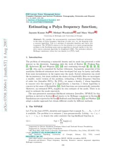 Estimating a Polya frequency function_2