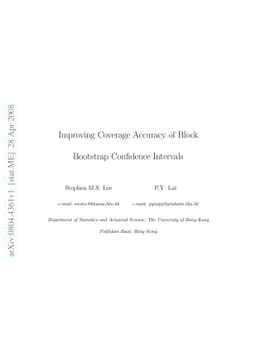 Improving Coverage Accuracy of Block Bootstrap Confidence Intervals