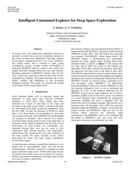 Intelligent Unmanned Explorer for Deep Space Exploration