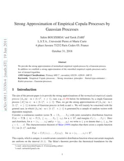 Strong Approximation of Empirical Copula Processes by Gaussian Processes