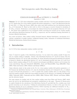 Distribution and asymptotics under beta random scaling