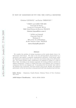 A test of goodness-of-fit for the copula densities