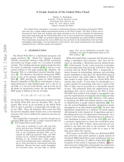 A Graph Analysis of the Linked Data Cloud