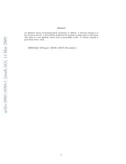 Free actions and Grassmanian variety
