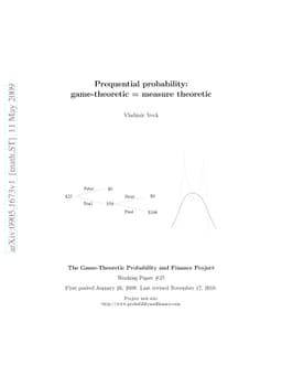 Prequential probability: game-theoretic = measure theoretic
