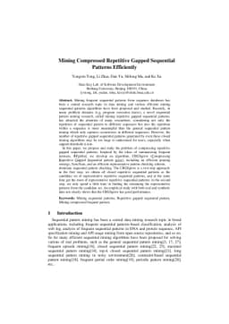 Mining Compressed Repetitive Gapped Sequential Patterns Efficiently