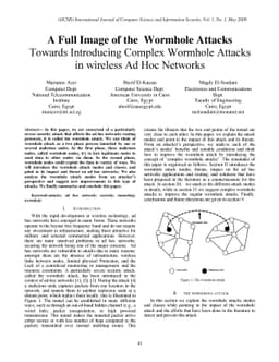 A Full Image of the Wormhole Attacks - Towards Introducing Complex
  Wormhole Attacks in wireless Ad Hoc Networks