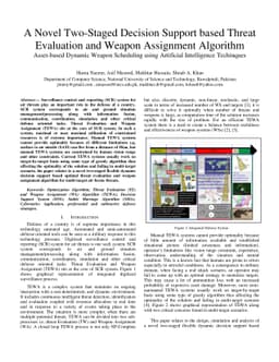 A Novel Two-Staged Decision Support based Threat Evaluation and Weapon
  Assignment Algorithm, Asset-based Dynamic Weapon Scheduling using Artificial
  Intelligence Techinques