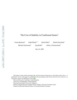 The Cost of Stability in Coalitional Games