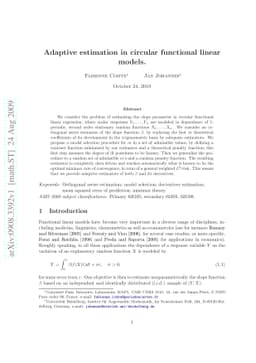 Adaptive estimation in circular functional linear models