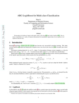 ABC-LogitBoost for Multi-class Classification