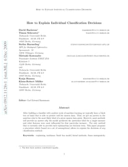 How to Explain Individual Classification Decisions