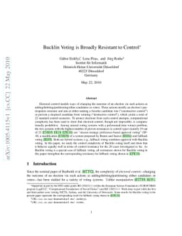 Bucklin Voting is Broadly Resistant to Control