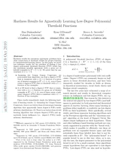 Hardness Results for Agnostically Learning Low-Degree Polynomial
  Threshold Functions