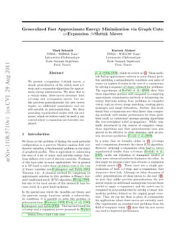 Generalized Fast Approximate Energy Minimization via Graph Cuts:
  Alpha-Expansion Beta-Shrink Moves