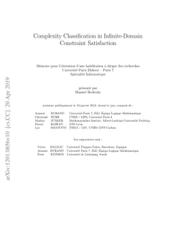 Complexity Classification in Infinite-Domain Constraint Satisfaction