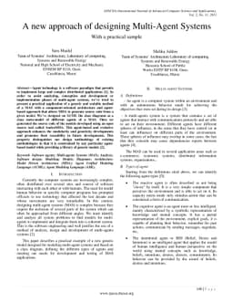 A new approach of designing Multi-Agent Systems
