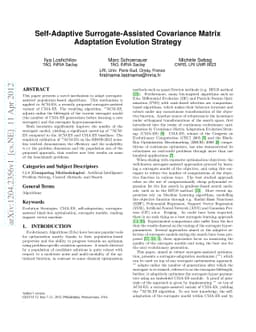 Self-Adaptive Surrogate-Assisted Covariance Matrix Adaptation Evolution
  Strategy