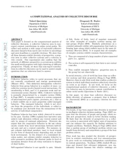 A Computational Analysis of Collective Discourse
