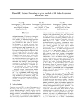 EigenGP: Sparse Gaussian process models with data-dependent
  eigenfunctions