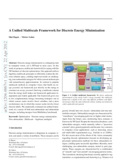 A Unified Multiscale Framework for Discrete Energy Minimization