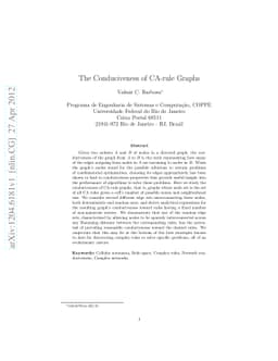 The conduciveness of CA-rule graphs