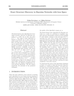 Exact Structure Discovery in Bayesian Networks with Less Space