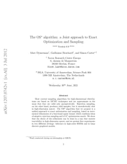 The OS* Algorithm: a Joint Approach to Exact Optimization and Sampling