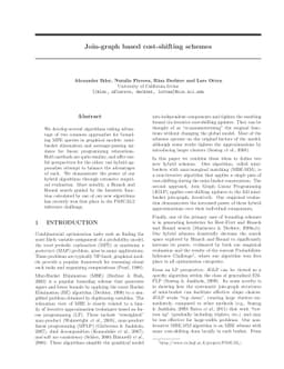 Join-graph based cost-shifting schemes