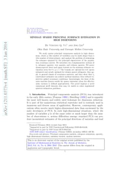 Minimax sparse principal subspace estimation in high dimensions