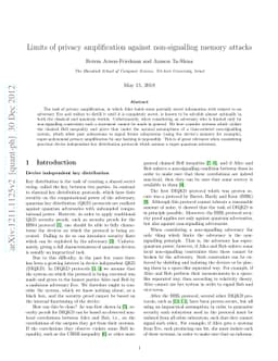 Limits of privacy amplification against non-signalling memory attacks