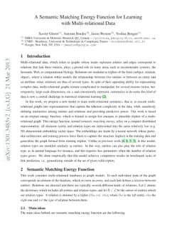 A Semantic Matching Energy Function for Learning with Multi-relational
  Data