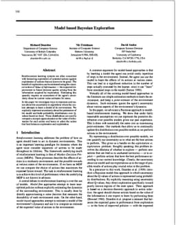 Model-Based Bayesian Exploration
