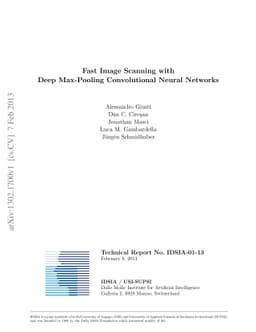 Fast Image Scanning with Deep Max-Pooling Convolutional Neural Networks