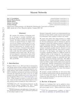 Maxout Networks
