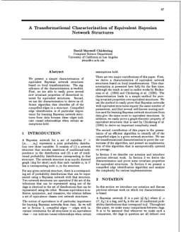 A Transformational Characterization of Equivalent Bayesian Network
  Structures
