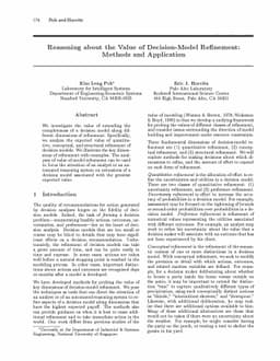 Reasoning about the Value of Decision-Model Refinement: Methods and
  Application