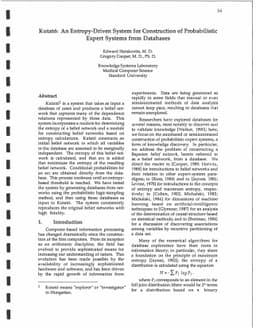 Kutato: An Entropy-Driven System for Construction of Probabilistic
  Expert Systems from Databases