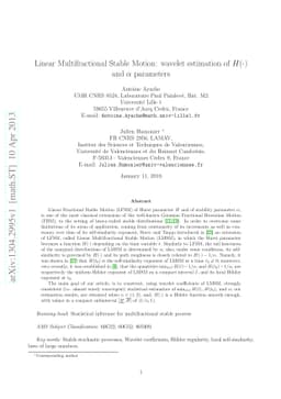 Linear Multifractional Stable Motion: wavelet estimation of $H(\cdot)$
  and $\al$ parameters