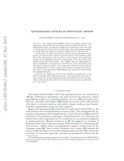 Length-based attacks in polycyclic groups