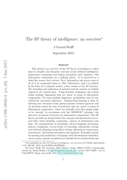 The SP theory of intelligence: an overview