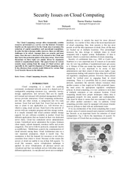 Security Issues on Cloud Computing