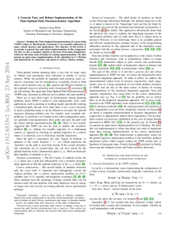 A General, Fast, and Robust Implementation of the Time-Optimal Path
  Parameterization Algorithm