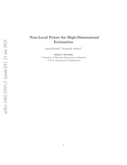 Non-Local Priors for High-Dimensional Estimation