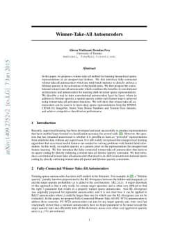 Winner-Take-All Autoencoders