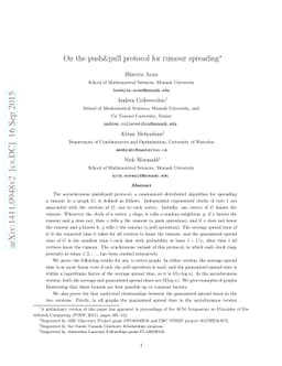 On the push&pull protocol for rumour spreading
