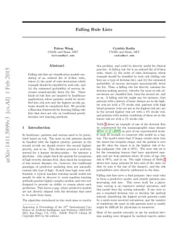 Falling Rule Lists