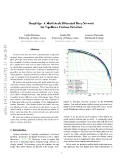 DeepEdge: A Multi-Scale Bifurcated Deep Network for Top-Down Contour
  Detection