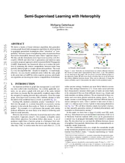 Semi-Supervised Learning with Heterophily