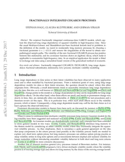 Fractionally integrated COGARCH processes